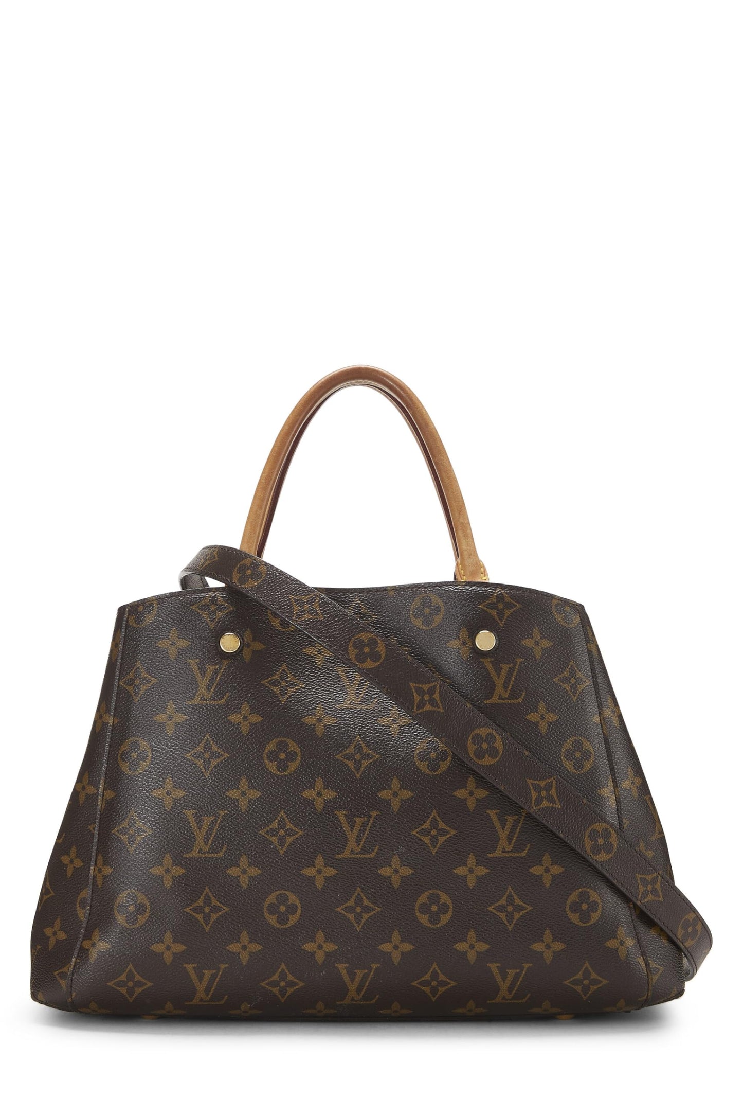 Louis Vuitton,  Monogram Canvas Montaigne MM, Brown