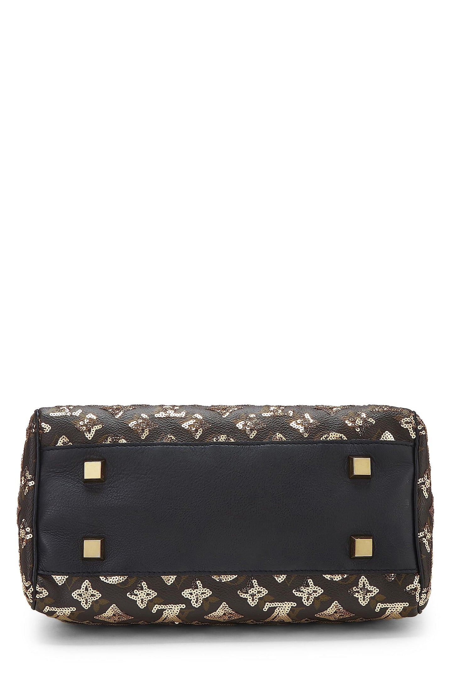 Louis Vuitton,  Gold Monogram Eclipse Speedy 30, Gold