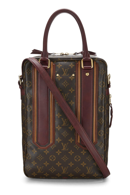 Louis Vuitton,  Monogram Canvas Bequia Porte-Documents Vertical, Brown