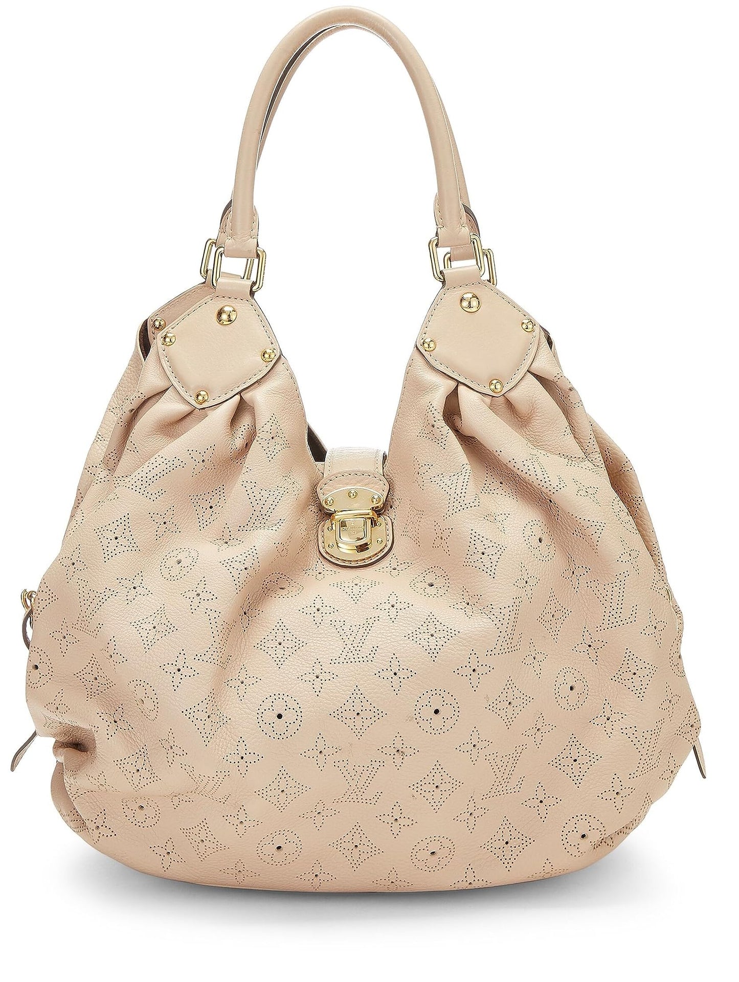 Louis Vuitton,  Beige Monogram Mahina Large, Beige