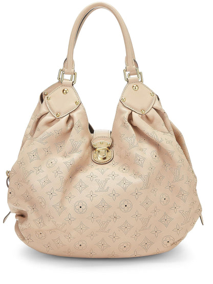 Louis Vuitton,  Beige Monogram Mahina Large, Beige