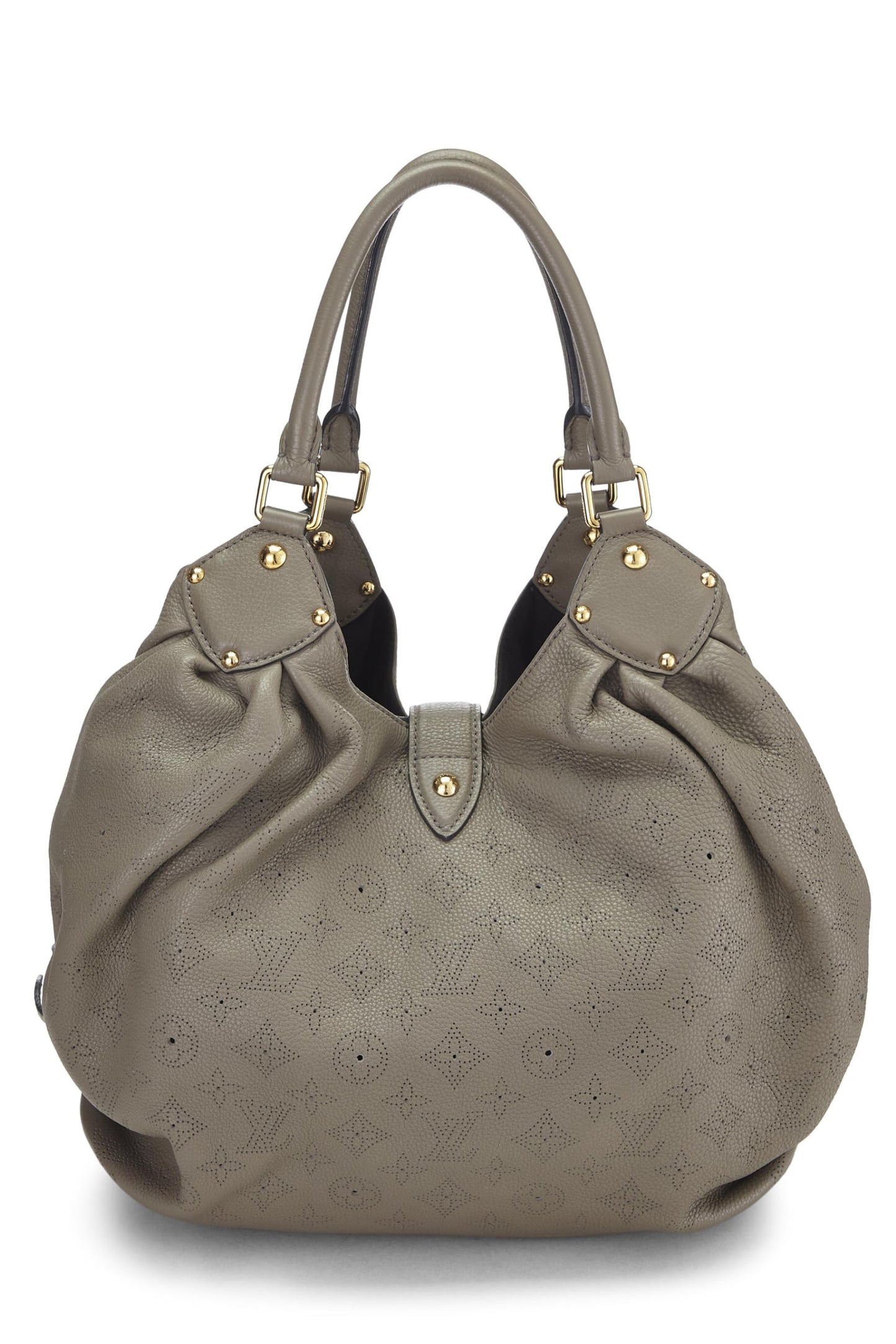 Louis Vuitton,  Grey Monogram Mahina Large, Grey
