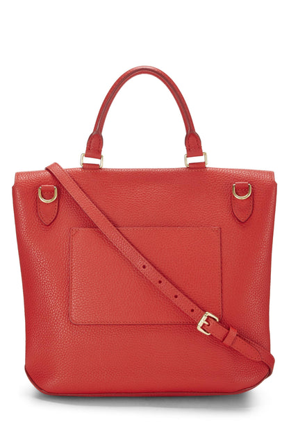 Louis Vuitton,  Red Taurillon Leather Volta, Red