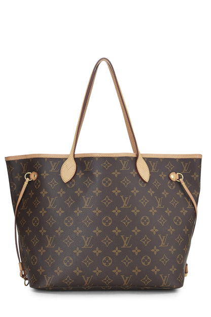Louis Vuitton,  Pink Monogram Canvas Neo Neverfull MM, Pink