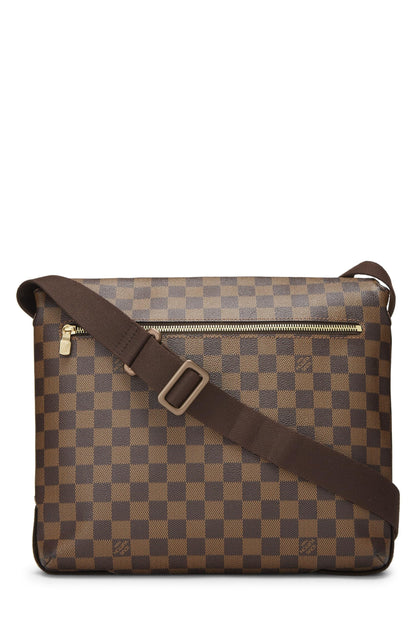 Louis Vuitton,  Damier Ebene Brooklyn MM, Brown