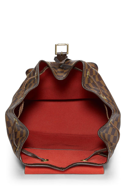 Louis Vuitton,  Damier Ebene Montsouris GM, Brown