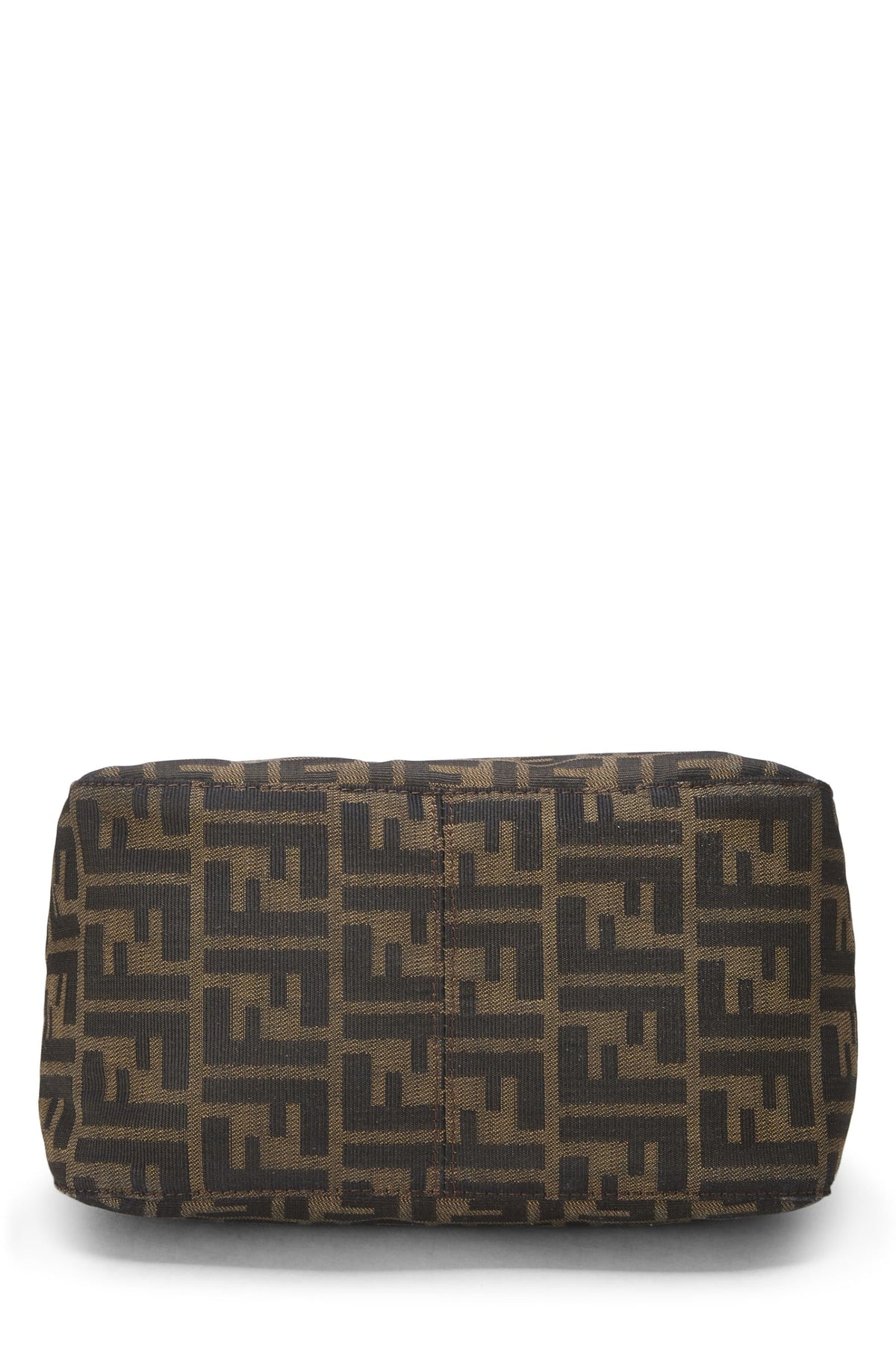 Fendi,  Brown Zucca Canvas Shoulder Bag, Brown