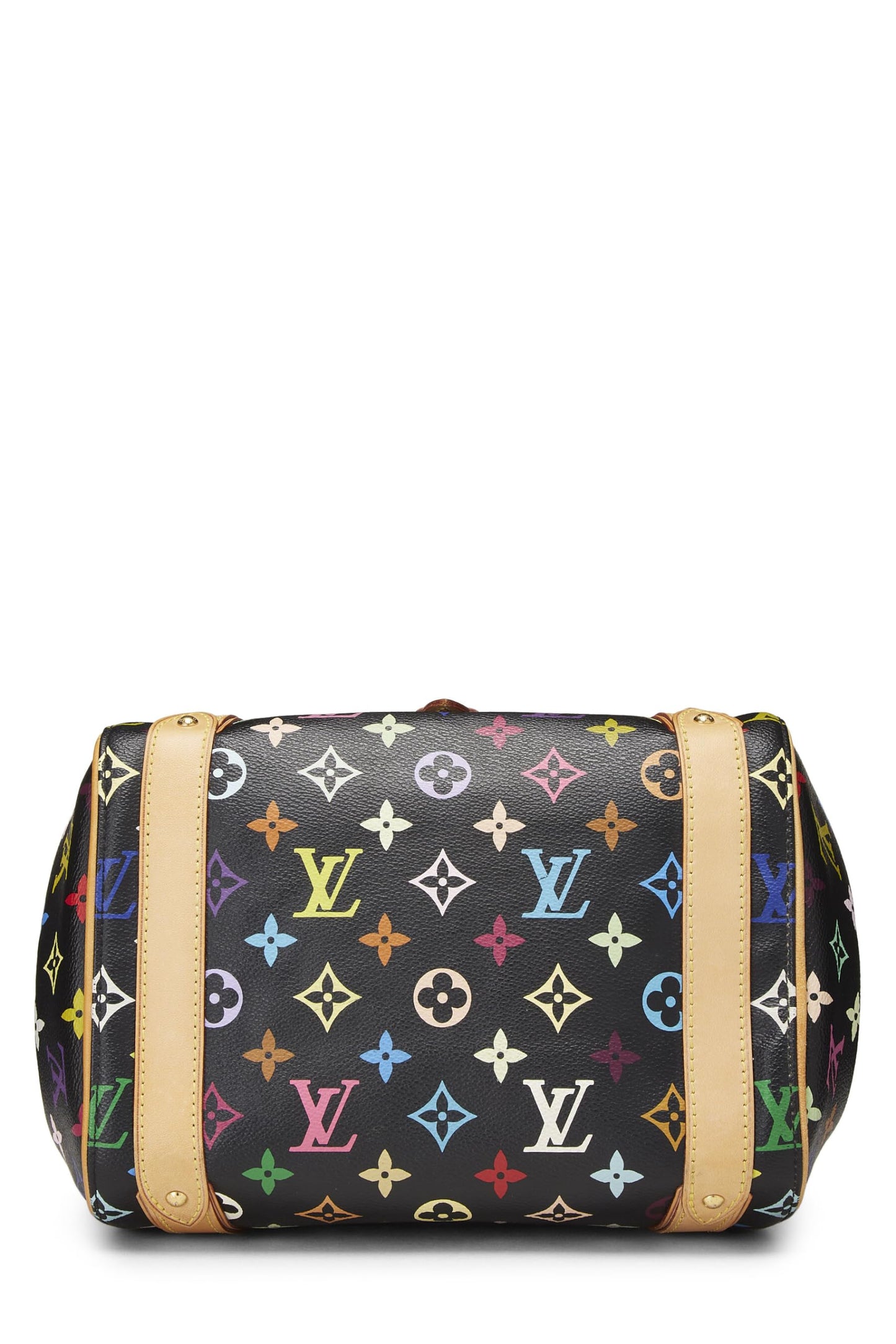 Louis Vuitton,  Takashi Murakami x Louis Vuitton Black Monogram Multicolore Priscilla, Black
