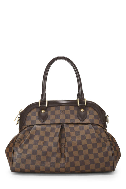 Louis Vuitton,  Damier Ebene Trevi PM, Brown