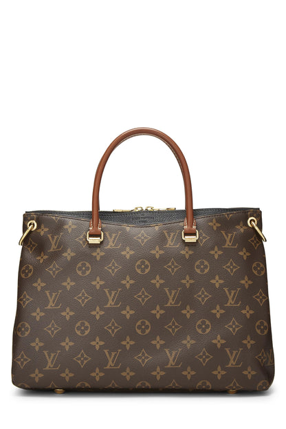 Louis Vuitton,  Black Monogram Canvas Pallas, Black