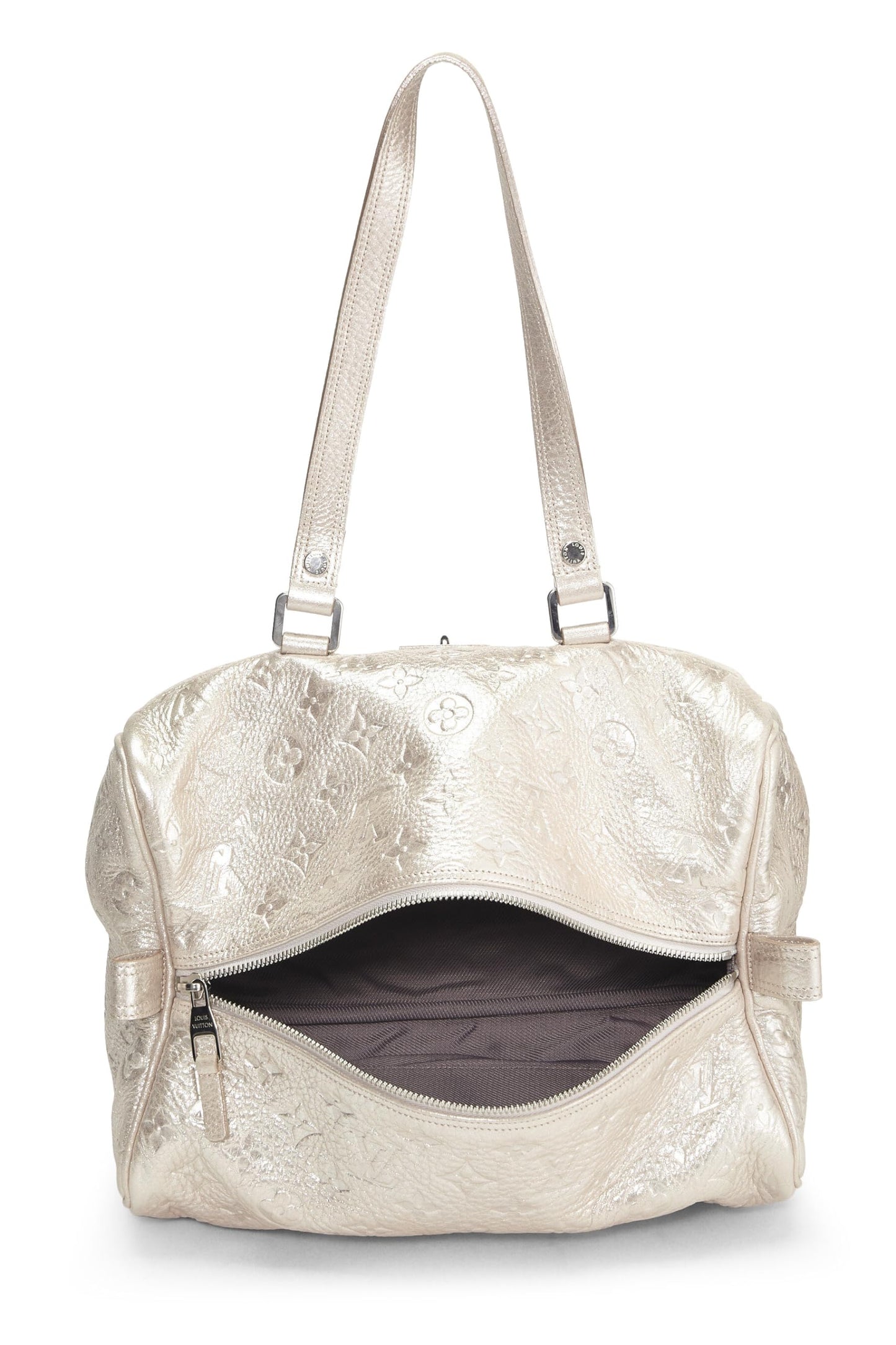 Louis Vuitton,  Silver Monogram Shimmer Comete, Silver