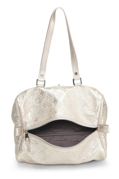 Louis Vuitton,  Silver Monogram Shimmer Comete, Silver