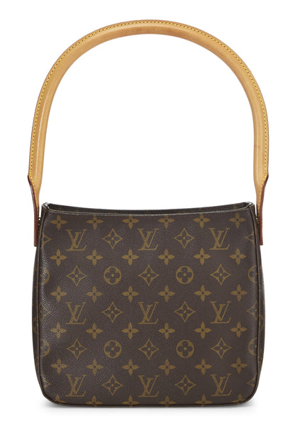 Louis Vuitton,  Monogram Canvas Looping MM, Brown