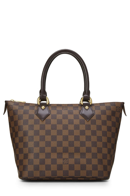Louis Vuitton,  Damier Ebene Saleya PM, Brown