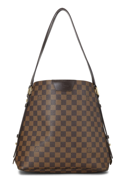 Louis Vuitton,  Damier Ebene Cabas Rivington, Brown
