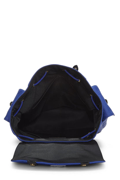 Louis Vuitton,  Blue Taurillon NBA Christopher Backpack MM, Blue
