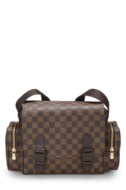 Louis Vuitton,  Damier Ebene Messenger Melville, Brown