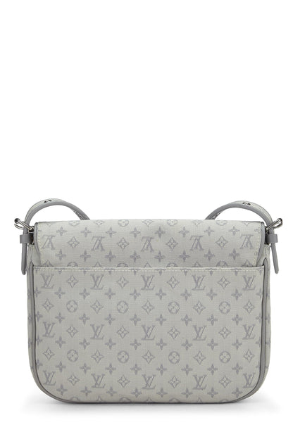 Louis Vuitton,  Grey Monogram Canvas Patchwork Conte De Fees Musette, Blue