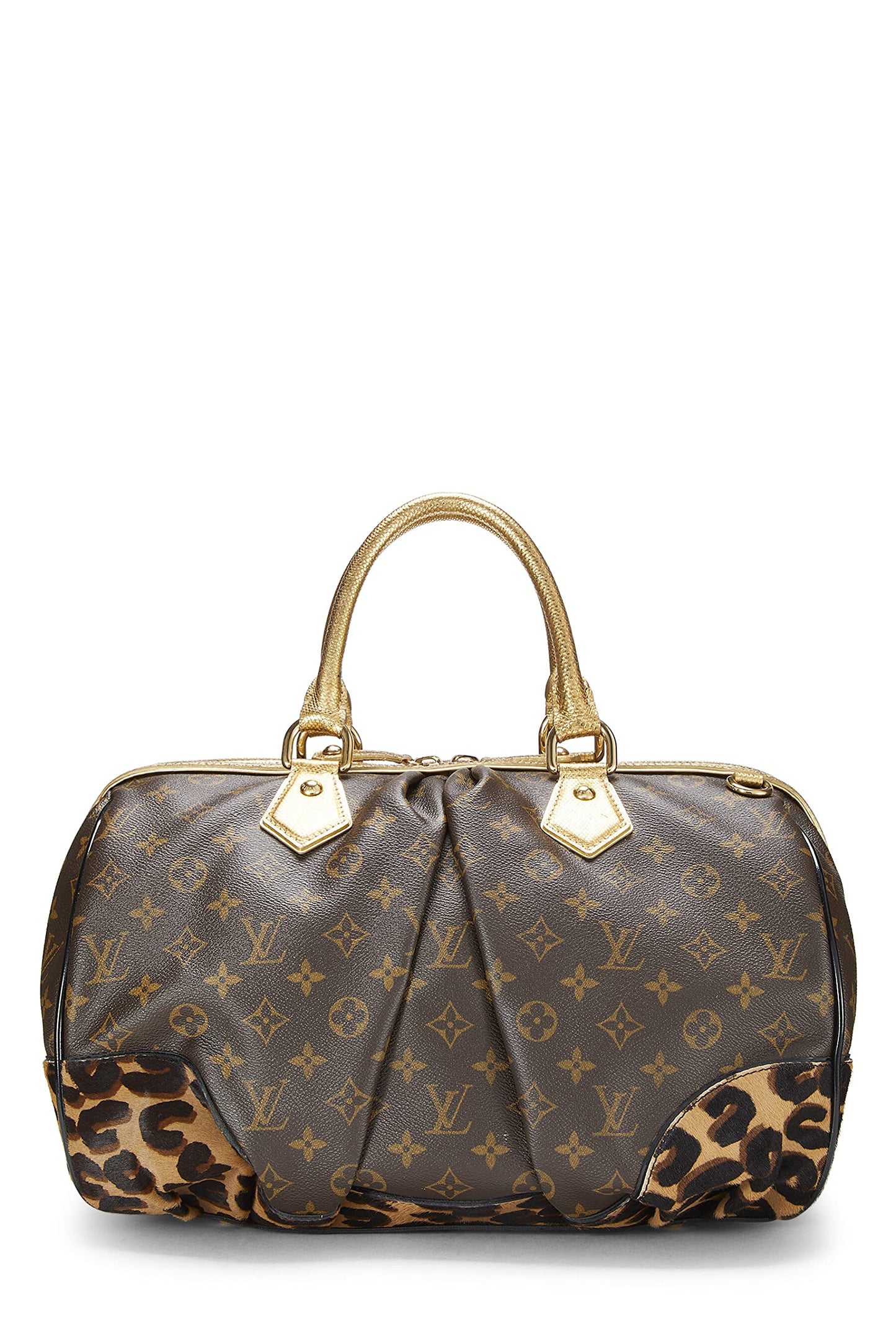 Louis Vuitton,  Stephen Sprouse x Louis Vuitton Monogram Canvas Leopard Stephen, Brown