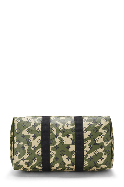 Louis Vuitton,  Takashi Murakami x Louis Vuitton Monogramouflage Speedy 35, Green