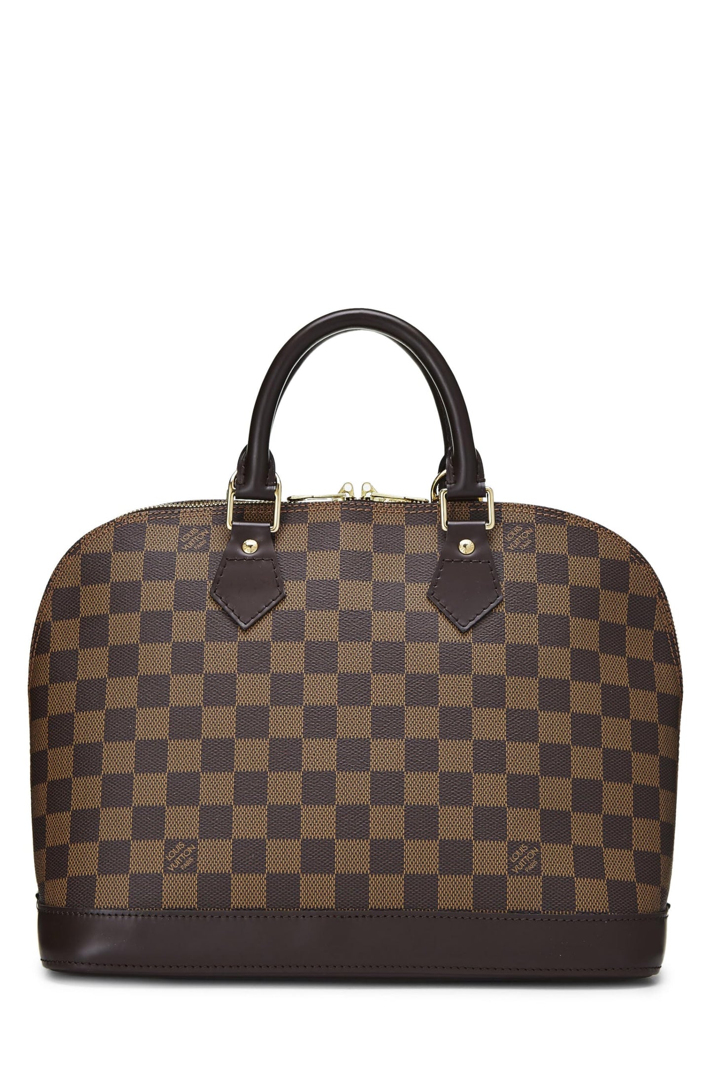 Louis Vuitton,  Damier Ebene Alma PM, Brown