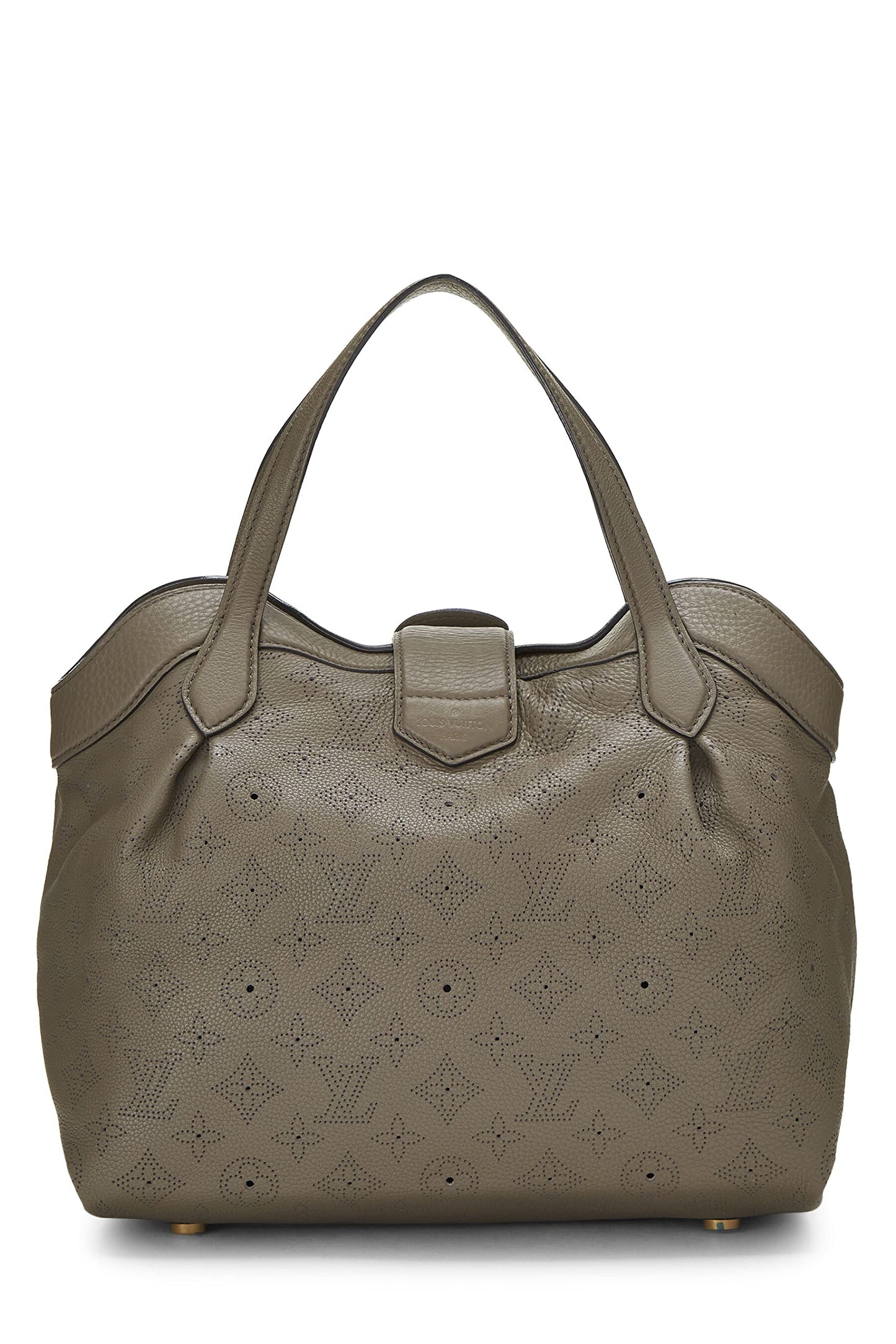 Louis Vuitton,  Grey Monogram Mahina Sevres PM, Grey