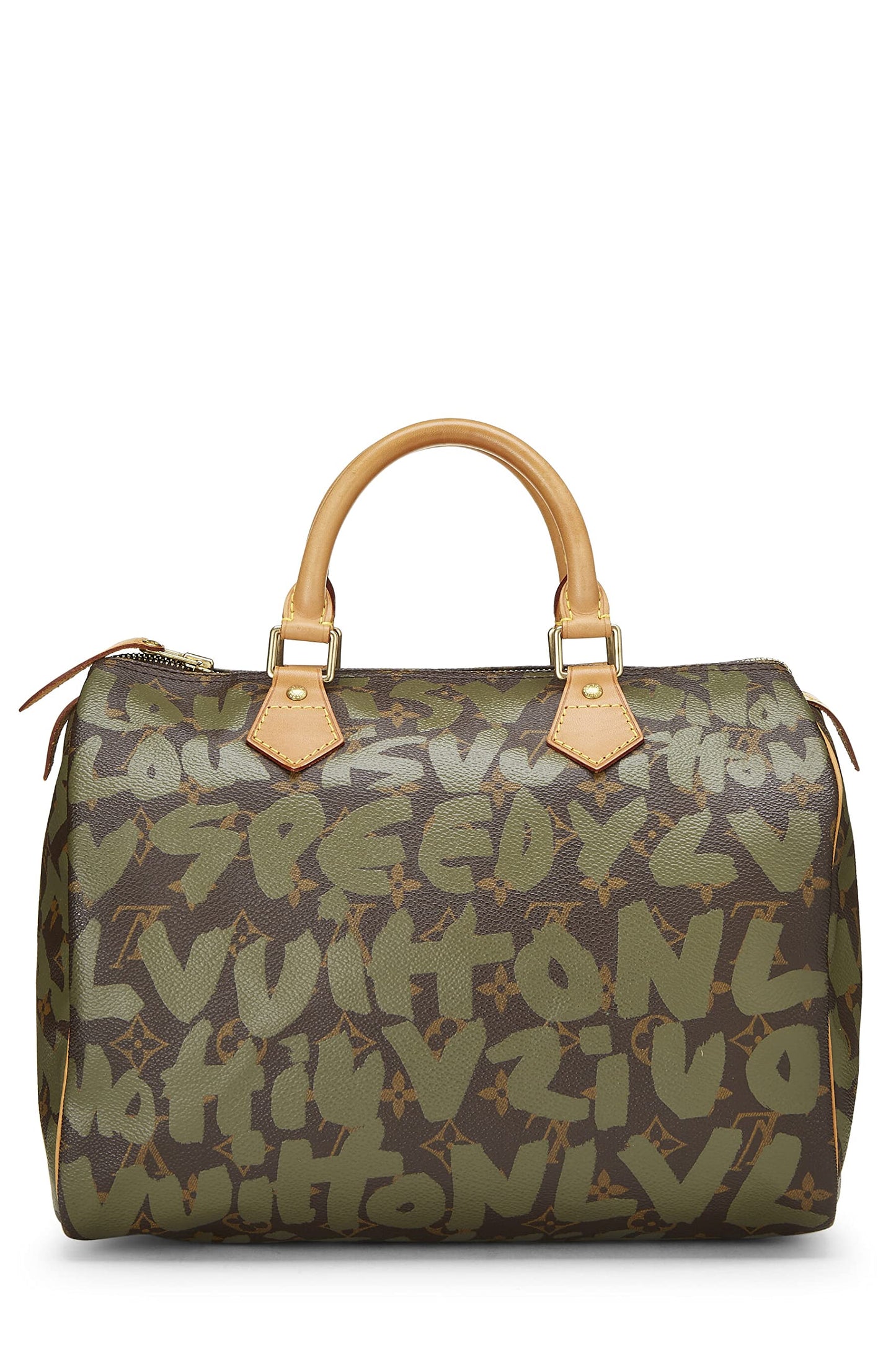 Louis Vuitton,  Stephen Sprouse x Louis Vuitton Monogram Green Graffiti Speedy 30, Green
