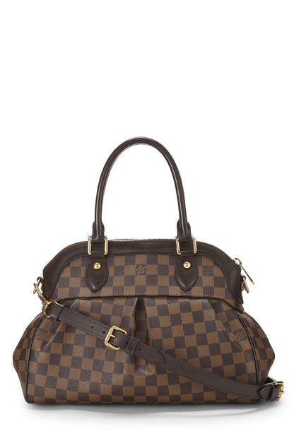 Louis Vuitton,  Damier Ebene Trevi PM, Brown
