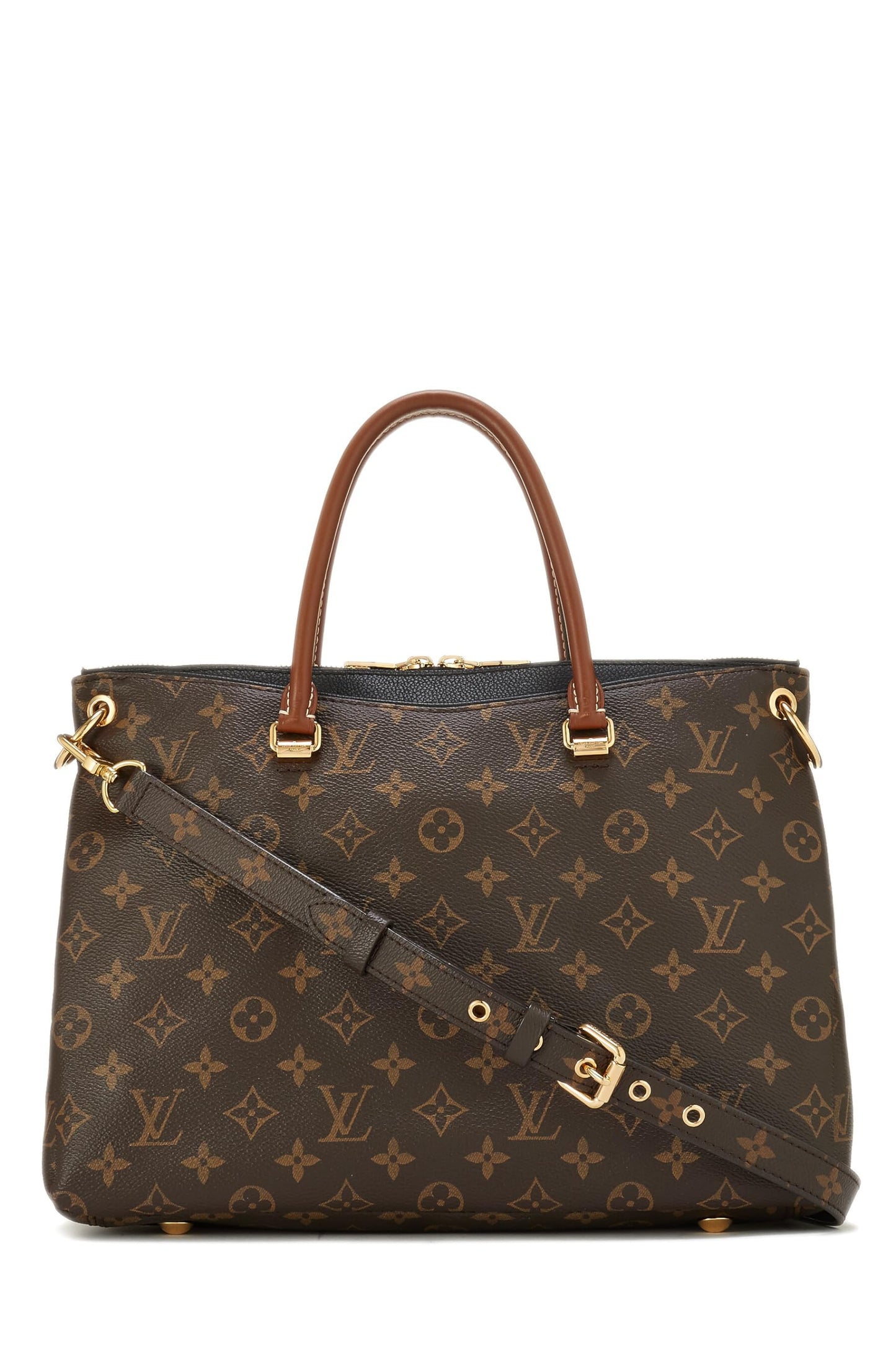 Louis Vuitton,  Black Monogram Canvas Pallas, Black