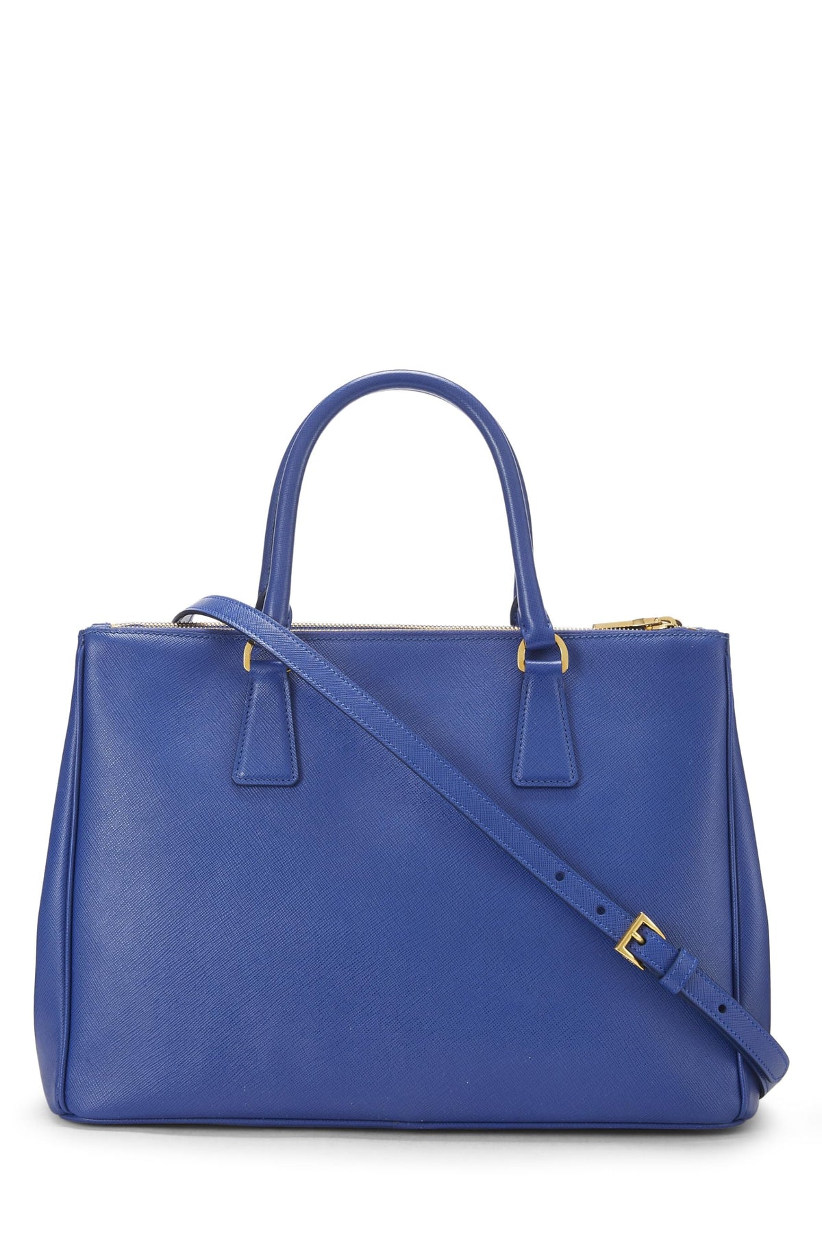 Prada,  Blue Saffiano Executive Tote Medium, Blue