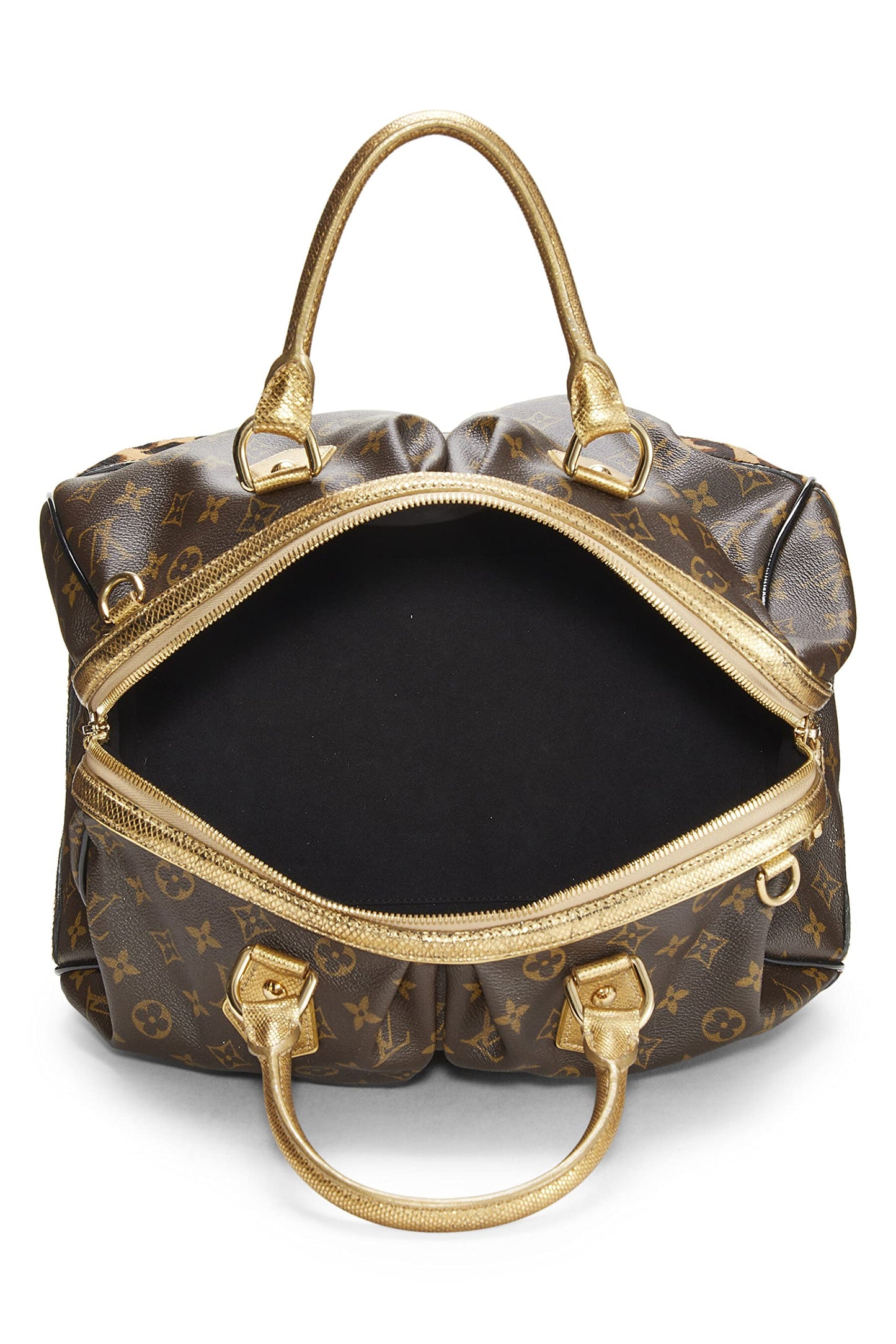 Louis Vuitton,  Stephen Sprouse x Louis Vuitton Monogram Canvas Leopard Stephen, Brown