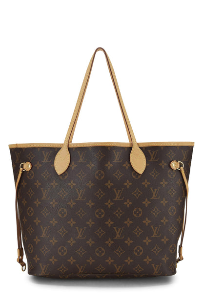 Louis Vuitton,  Burgundy Monogram Canvas Neo Neverfull MM, Red