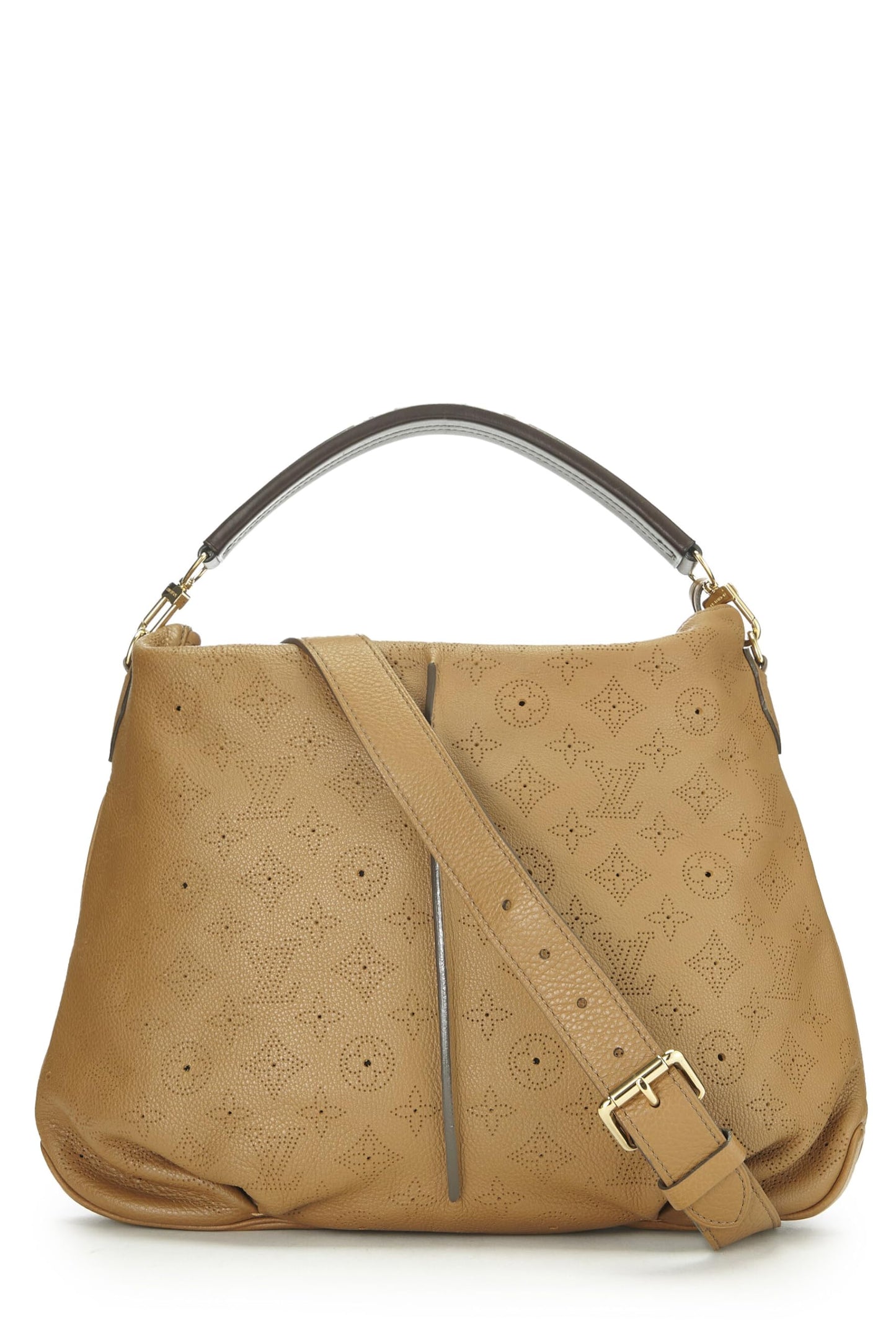 Louis Vuitton,  Beige Monogram Mahina Selene PM, Beige