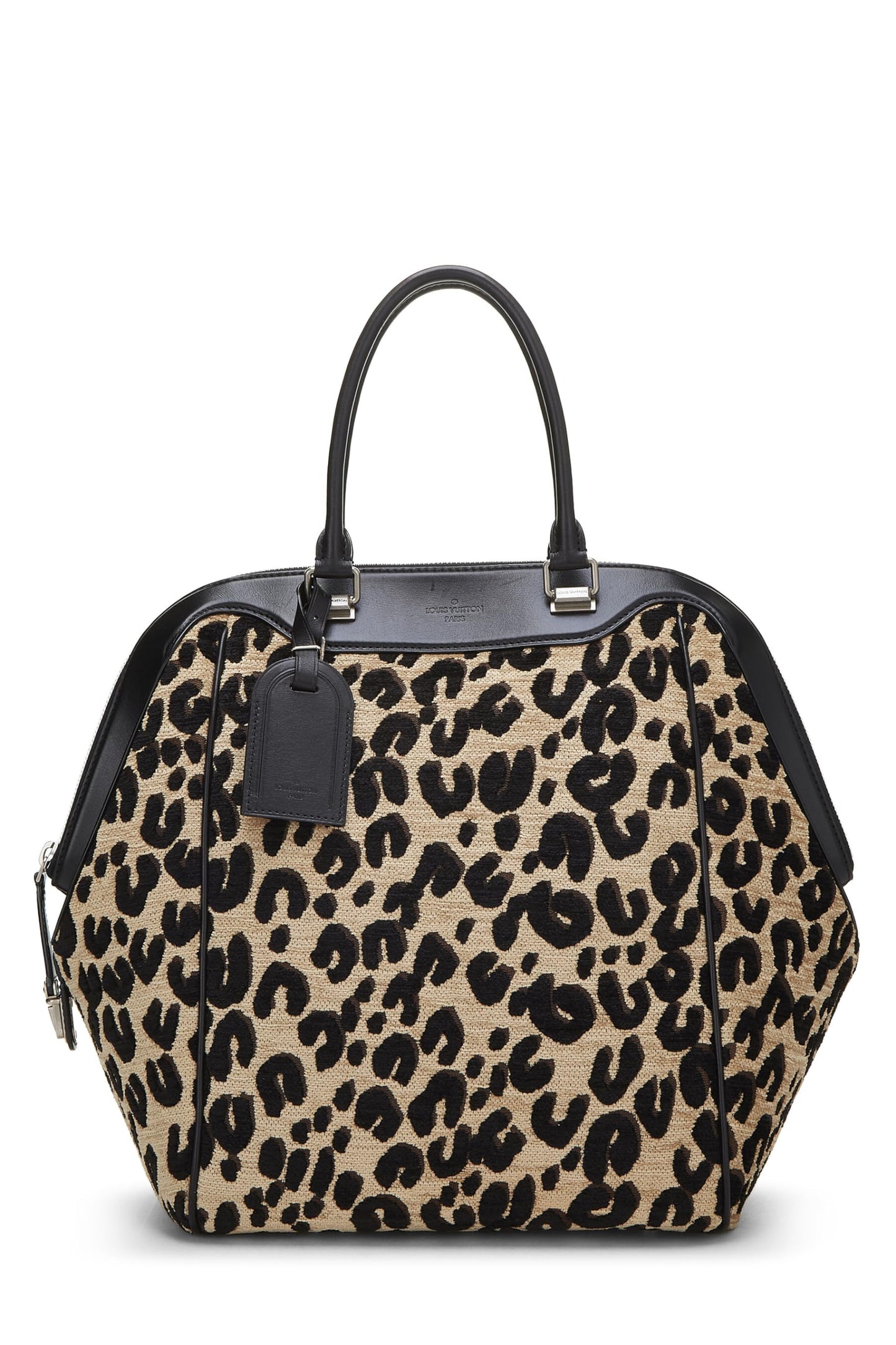 Louis Vuitton,  Stephen Sprouse x Louis Vuitton Leopard North South, Black