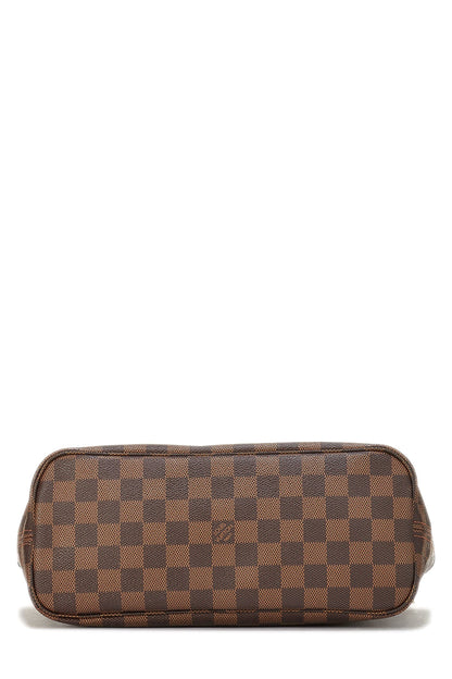 Louis Vuitton,  Damier Ebene Neverfull PM, Brown