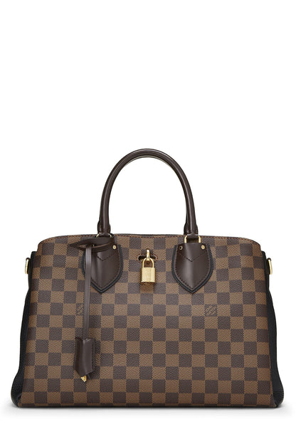 Louis Vuitton,  Black Damier Ebene Normandy, Black