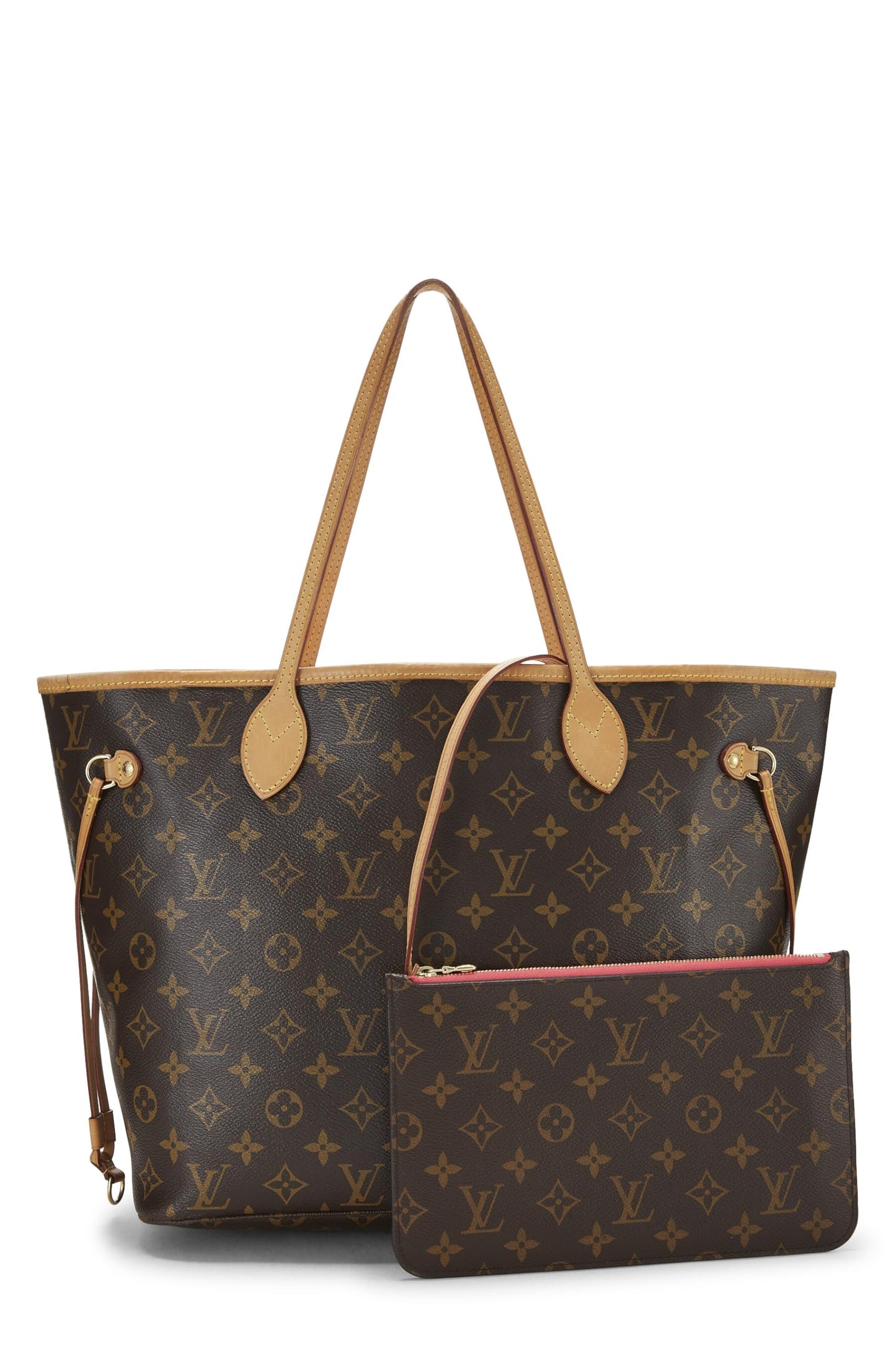 Louis Vuitton,  Pink Monogram V Neverfull MM, Pink