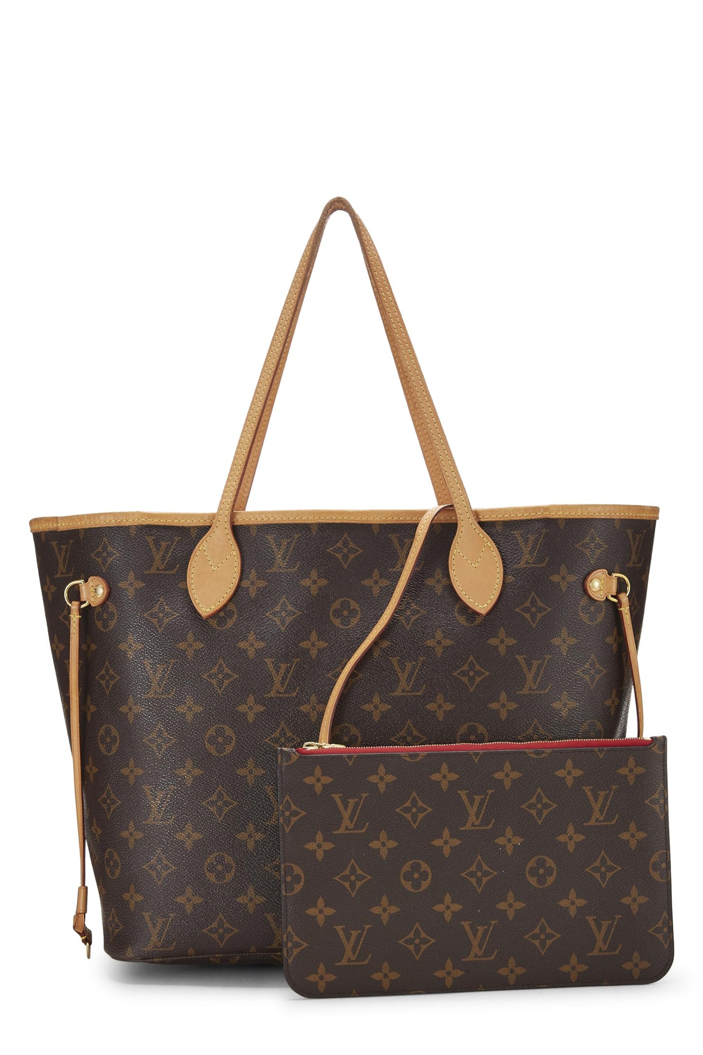 Louis Vuitton,  Red Monogram Neo Neverfull MM, Red