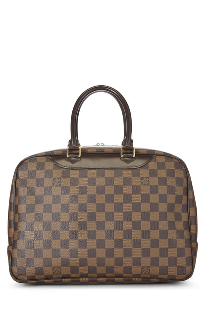 Louis Vuitton,  Damier Ebene Deauville, Brown