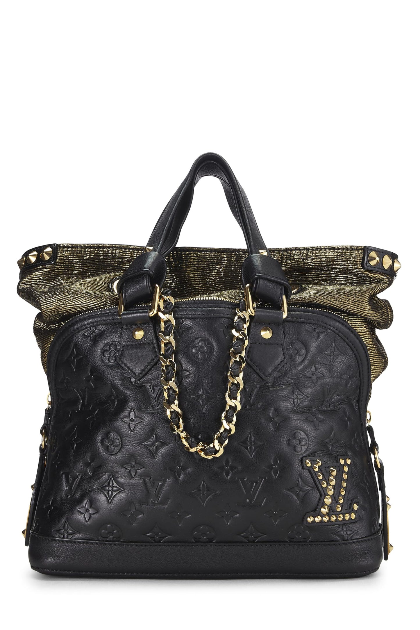 Louis Vuitton,  Black Monogram Double Jeu Neo Alma, Black