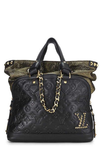 Louis Vuitton,  Black Monogram Double Jeu Neo Alma, Black