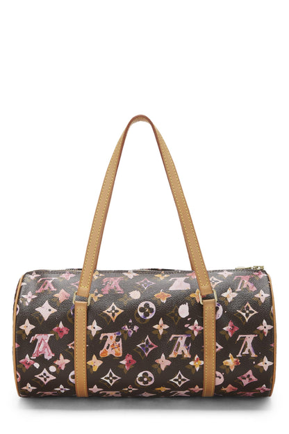 Louis Vuitton,  Richard Prince x Louis Vuitton Monogram Watercolor Papillon 30, Brown