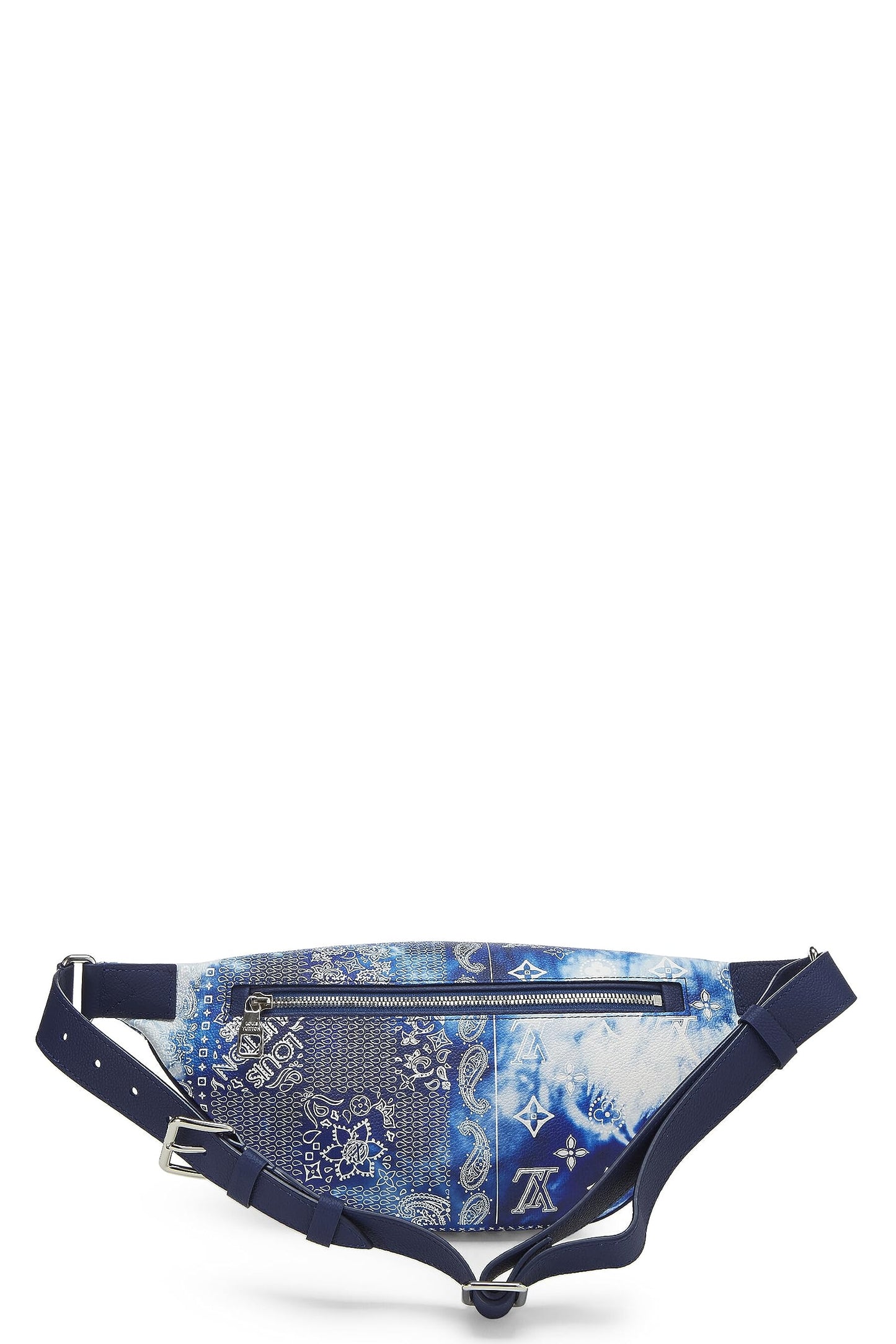 Louis Vuitton,  Blue Monogram Bandana Discovery Bumbag, Blue