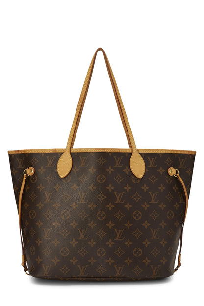 Louis Vuitton,  Burgundy Monogram Canvas Neo Neverfull MM, Pink