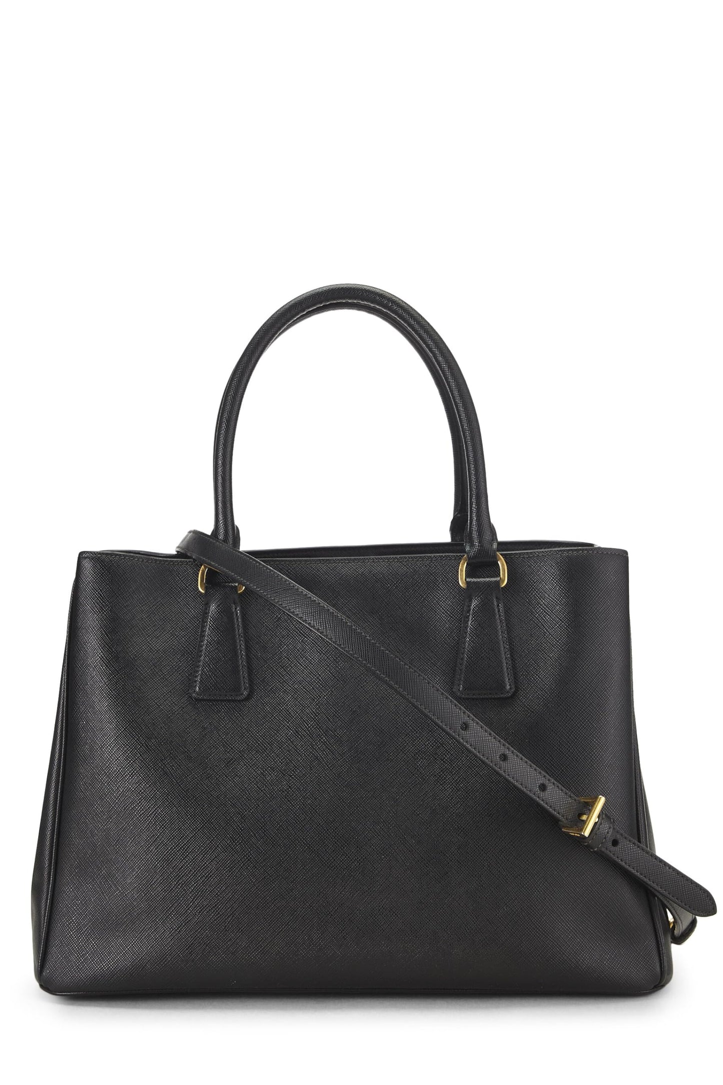 Prada,  Black Saffiano Executive Tote Medium, Black