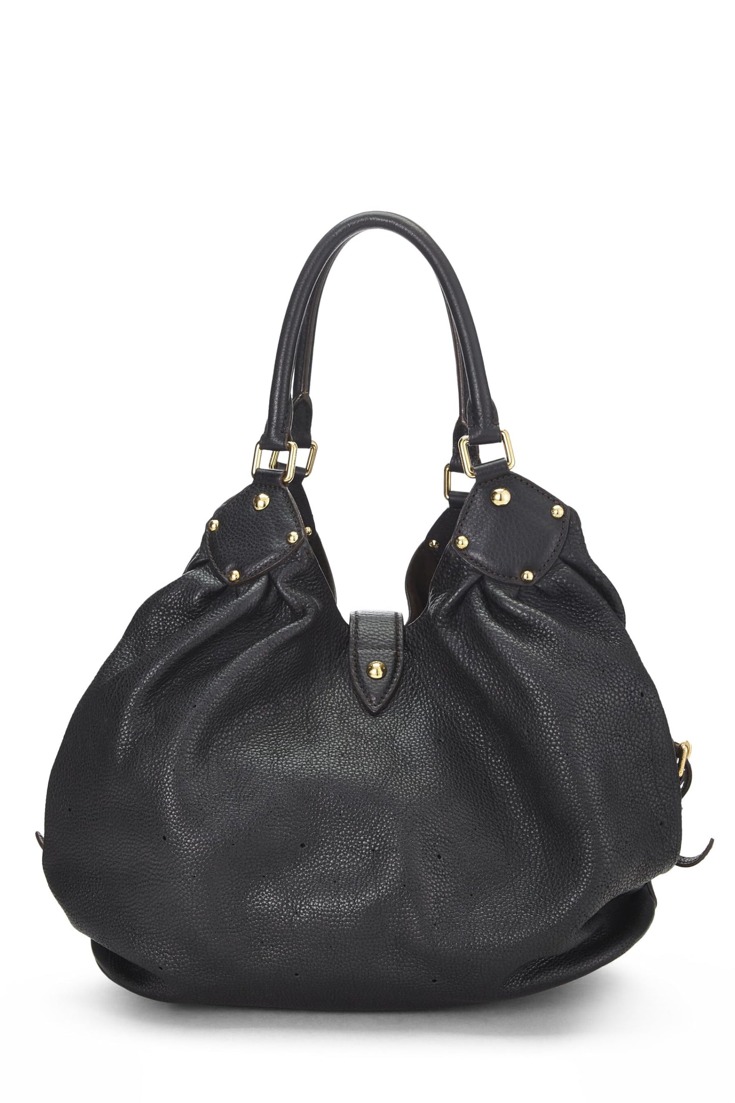 Louis Vuitton,  Black Monogram Mahina Large, Black