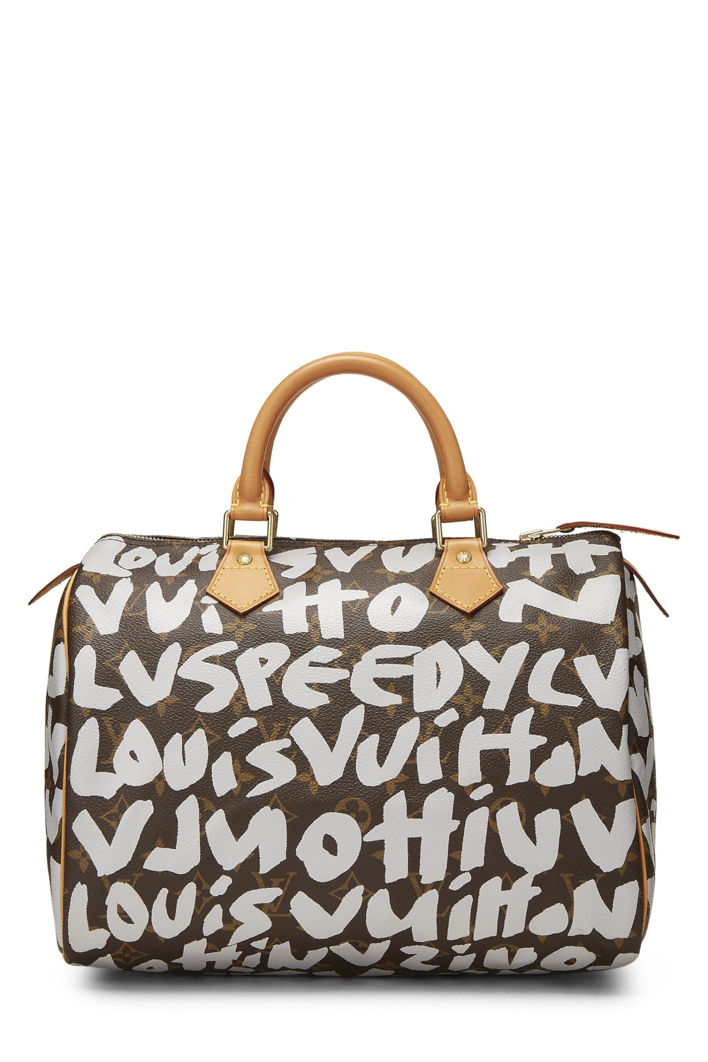 Louis Vuitton,  Stephen Sprouse x Louis Vuitton Monogram Grey Graffiti Speedy 30, Grey