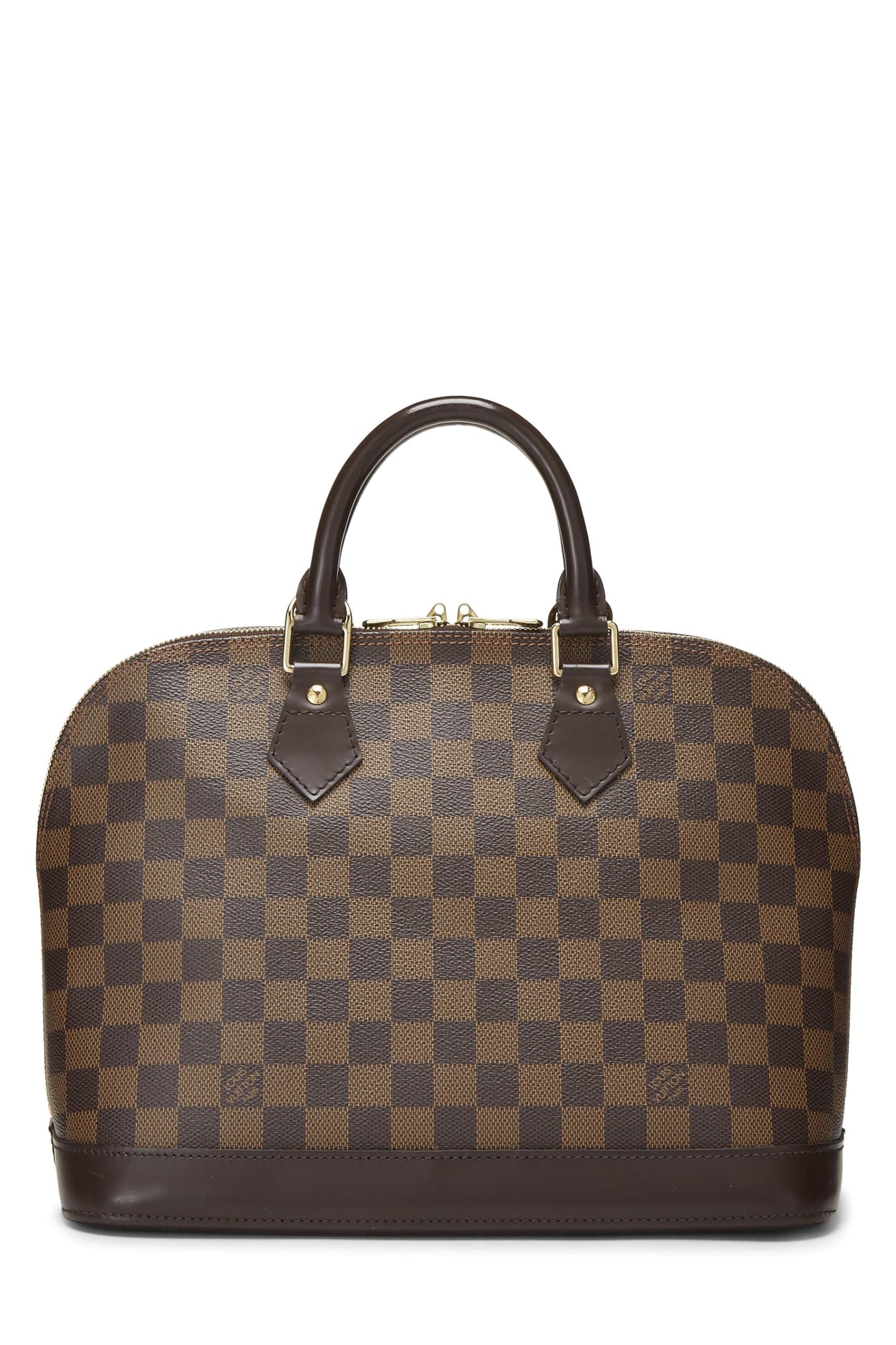 Louis Vuitton,  Damier Ebene Alma PM, Brown