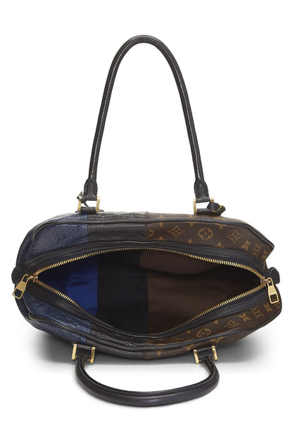 Louis Vuitton,  Monogram Marine Blocks Tote, Brown