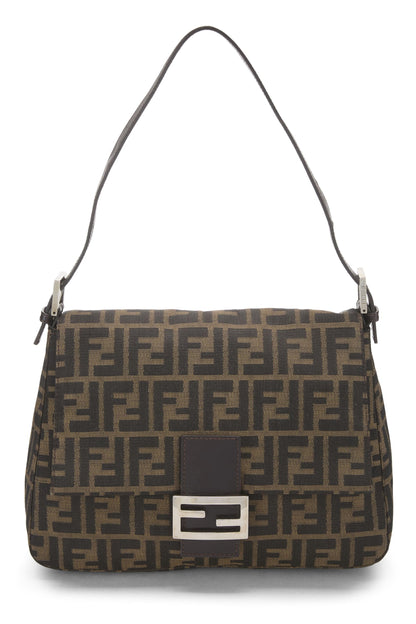 Fendi,  Brown Zucca Canvas Mama, Brown